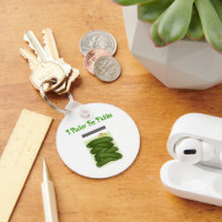 I Pucker For Pickles  Keychain