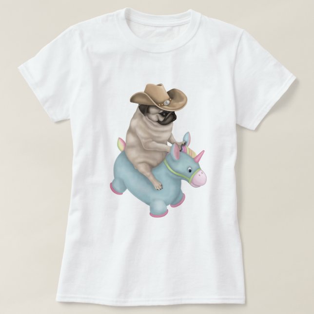 I pugged the sheriff T-Shirt (Design Front)