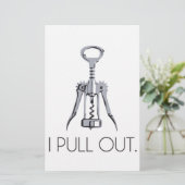 I Pull Out Corkscrew (Standing Front)