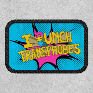I Punch Transphobes Patch