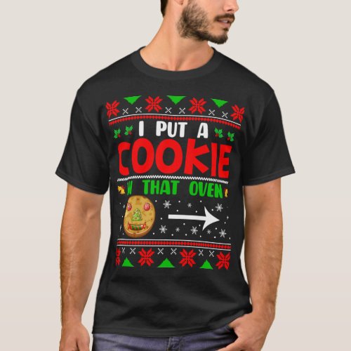 I Put A Cookie In That Oven Xmas Sweater Baby Anno