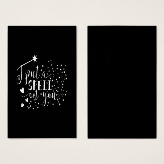 i put a spell on you (Front & Back)