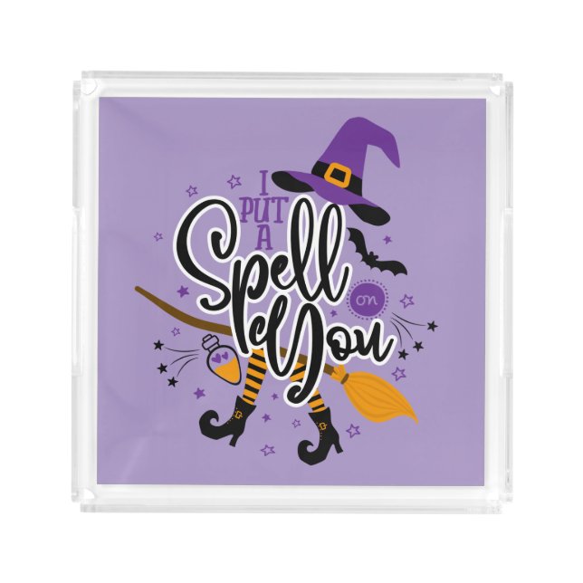 I Put A Spell On You Acrylic Tray (Front)