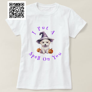 I Put A Spell On You Bichon Frise Witch T-Shirt