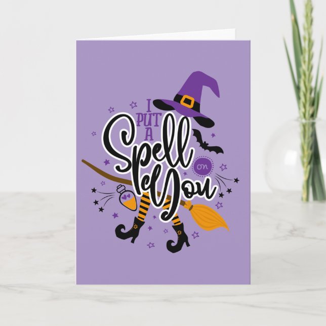 I Put A Spell On You Card (Front)
