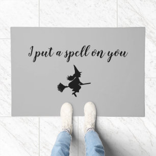 I Put a Spell On You Halloween Doormat