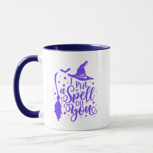 I Put A Spell On You Halloween Mug