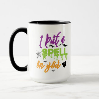 I Put a Spell On You Halloween Mug