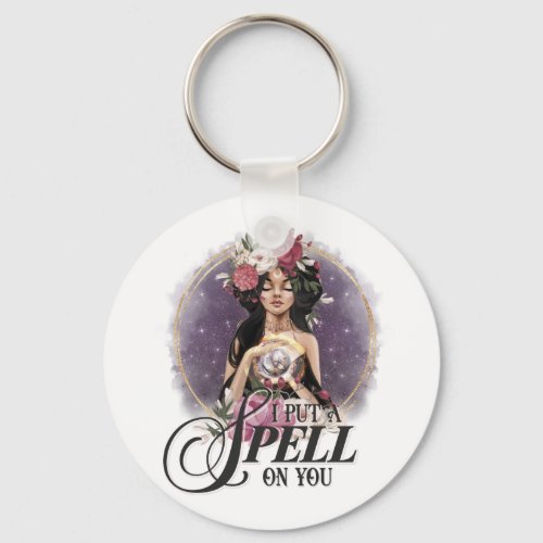 I Put A Spell On You Keychain