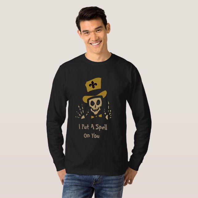 I Put A Spell On You, Voodoo Doll T-Shirt (Front Full)