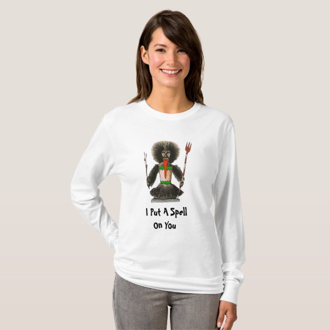 I Put A Spell On You, Voodoo Doll T-Shirt (Front Full)