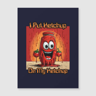 I Put Ketchup On My Ketchup, funny, cartoon