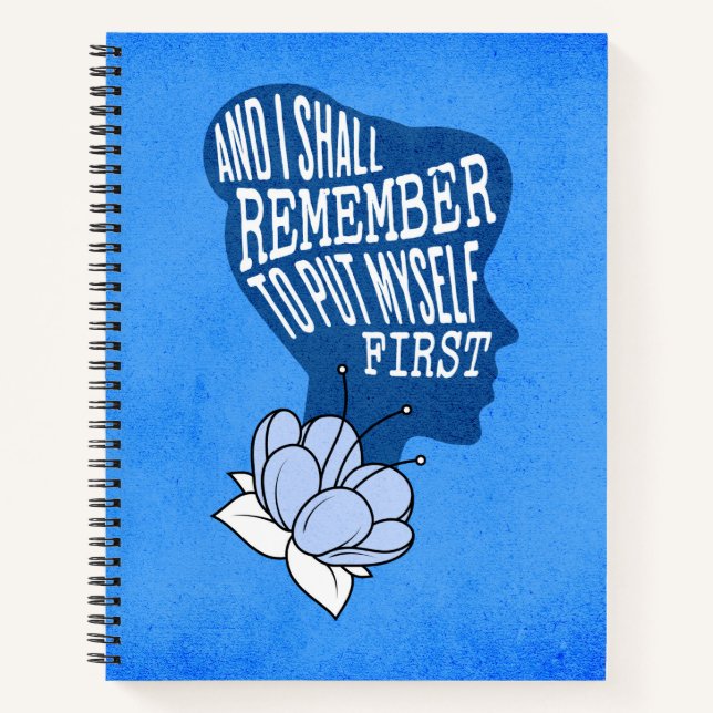 I Put Myself First Journaling Notebook (Front)