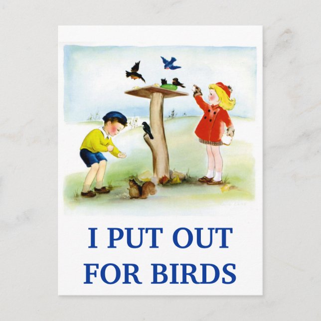 I Put Out Postcard (Front)