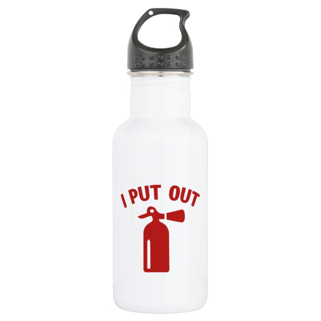 I Put Out Stainless Steel Water Bottle (Front)
