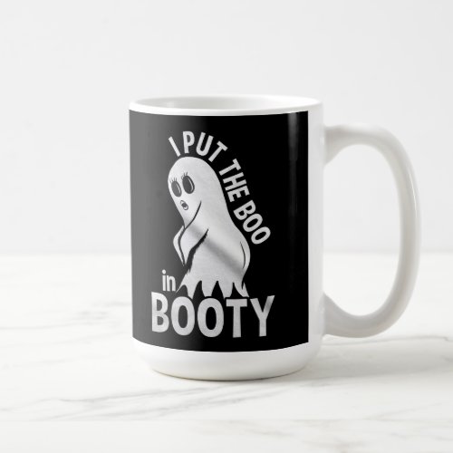 I Put The Boo In Booty Halloween Mug