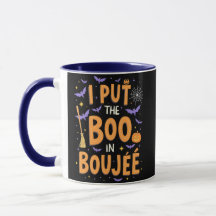 I Put The Boo In Boujee Funny Halloween Ghost