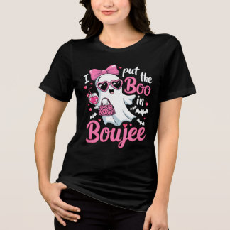 I put the Boo in Boujee gift Tri-Blend Shirt