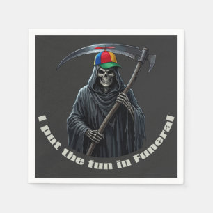 I Put the Fun in Funeral Napkins