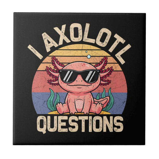 I Questions Youth Ceramic Tile (Front)