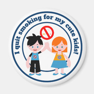 I quit smoking for my kids magnet