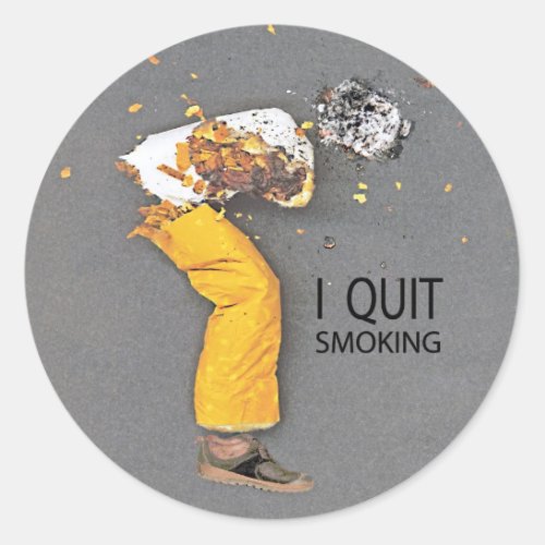 I quit smoking sticker