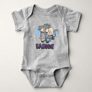 I.R. Baboon Character Graphic Baby Bodysuit