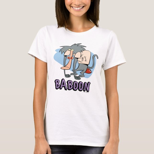 I.R. Baboon Character Graphic T-Shirt (Front)