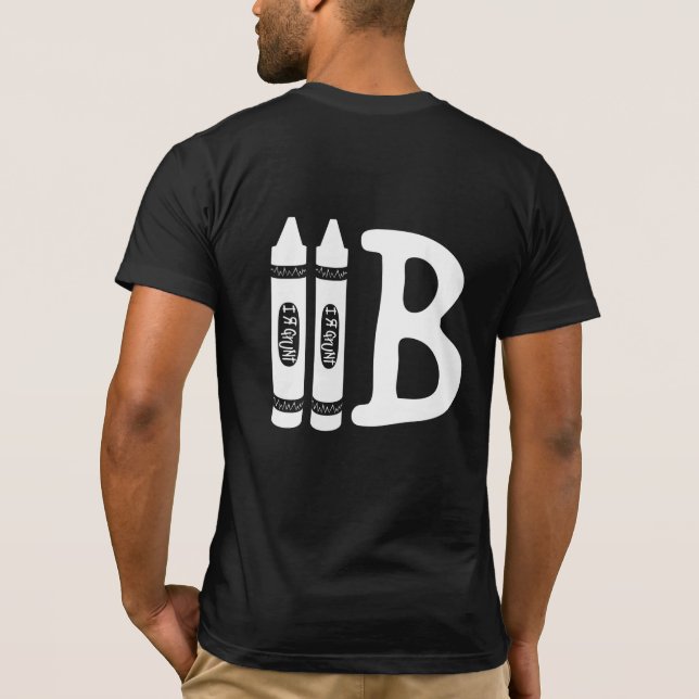 "I R GRUNT" Customizable T-Shirt (Back)