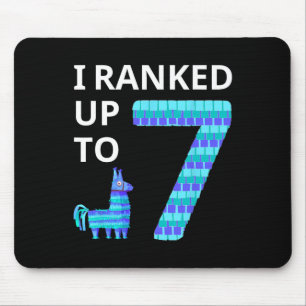 I Ranked Up To 7 Birthday Video Game Llama Piñata Mouse Pad
