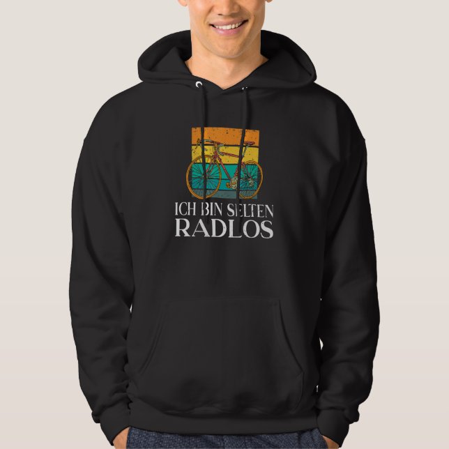 I rarely go cycling mountain bike racing bike hoodie (Front)