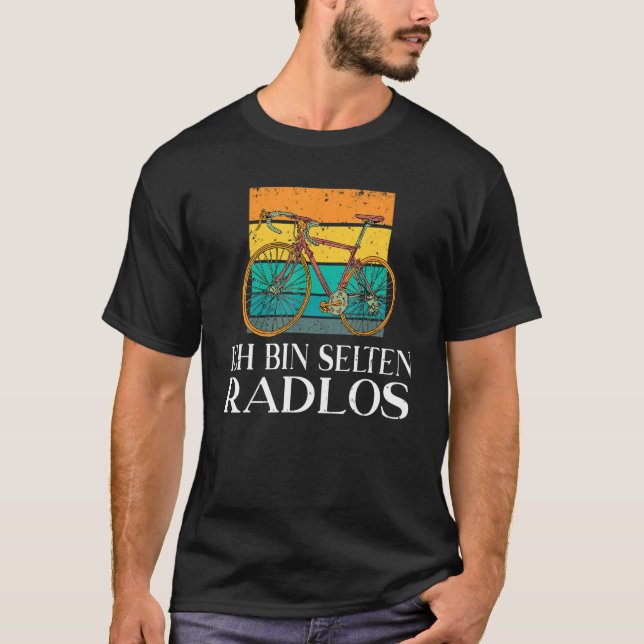I rarely go cycling mountain bike racing bike T-Shirt (Front)