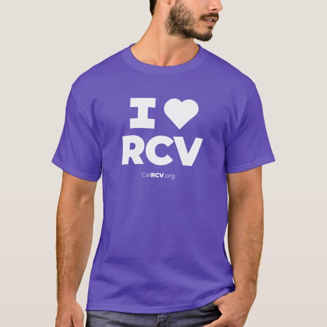 I ❤️ RCV T-Shirt (Front)