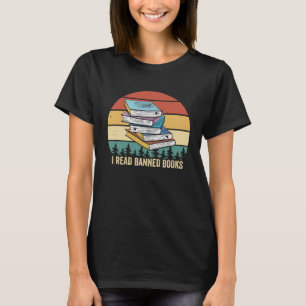 I read Banned Book Retro Vintage T-Shirt