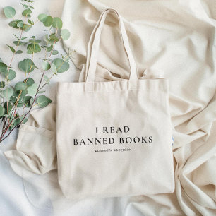 I Read Banned Book Tote Bag