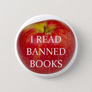I Read Banned Books Apple Button