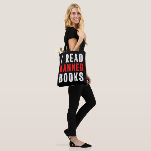 I Read Banned Books - Book Lovers Tote Bag
