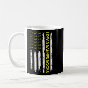 I Read Banned Books Bookmark Funny Readers Reading Coffee Mug