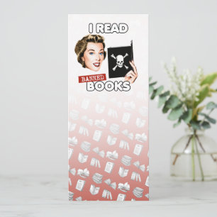 I Read Banned Books Bookmark Save The Date