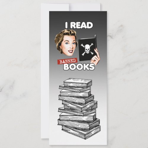 I Read Banned Books Bookmark Save The Date