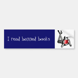 I Read Banned Books Sticker – BootsTees