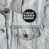 I Read Banned Books! Button (In Situ)