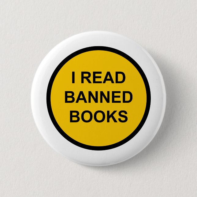 I Read Banned Books Button (Front)