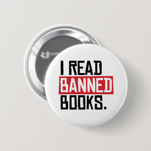 I Read Banned Books Button