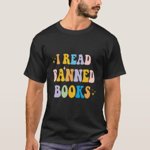 I Read Banned Books Costume Week Librarian Reader T-Shirt