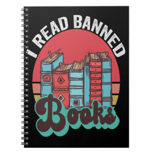 I Read Banned Books Funny Book Lovers Vintage Gift
