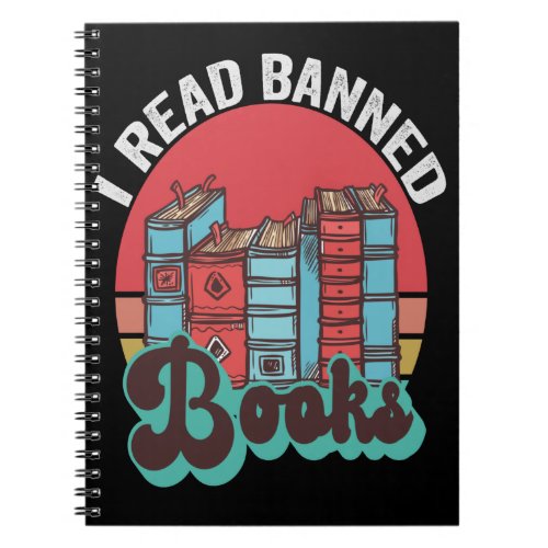 I Read Banned Books Funny Book Lovers Vintage Gift