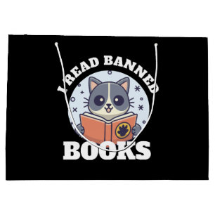 I read banned books large gift bag