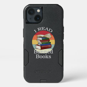 I Read Banned Books Librarian Bookworm Book Reader iPhone 13 Case