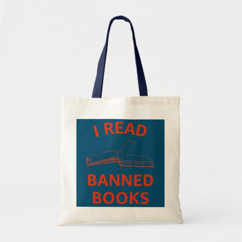I Read Banned Books Literature Activist  Tote Bag